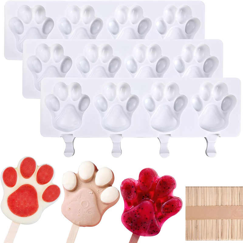 Tech Dog Accessories - 아이스크림 실리콘 몰드 DIY 강아지 발