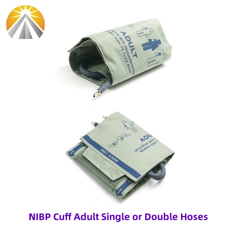Monitor Arm Single - 재사용 가능한 혈압 NIBP 커프 성인용