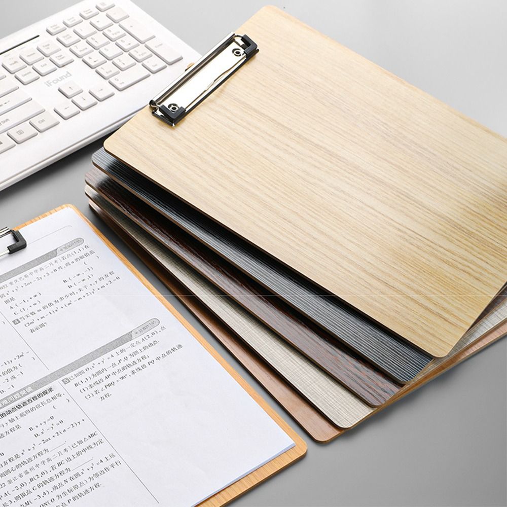 Document Scanner Portable - 휴대용 나무 A4 메모 폴더 하드보드