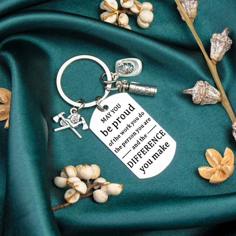경찰, 소방관, 약사 기술자 감사 키체인, 남성 경찰관 - Tech Keychain Accessories 리뷰 및 가격