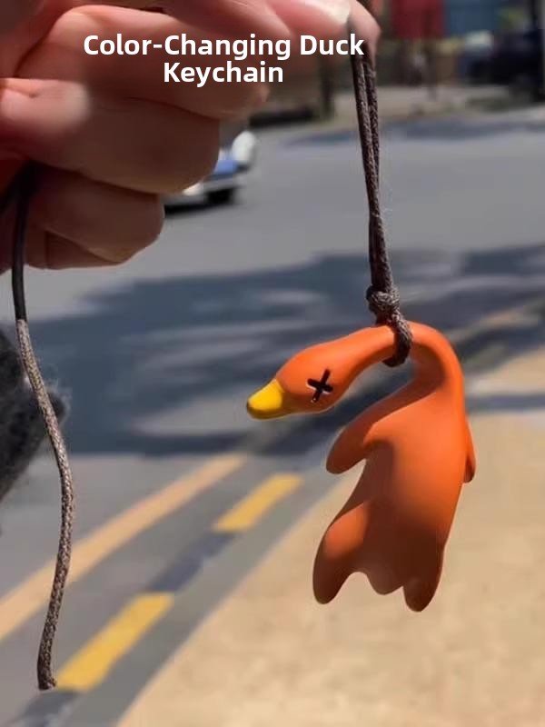 블랙 테크 UV 반응형 구운 오리 키체인 색상 변환 펜 - Tech Keychain Accessories 리뷰 및 가격