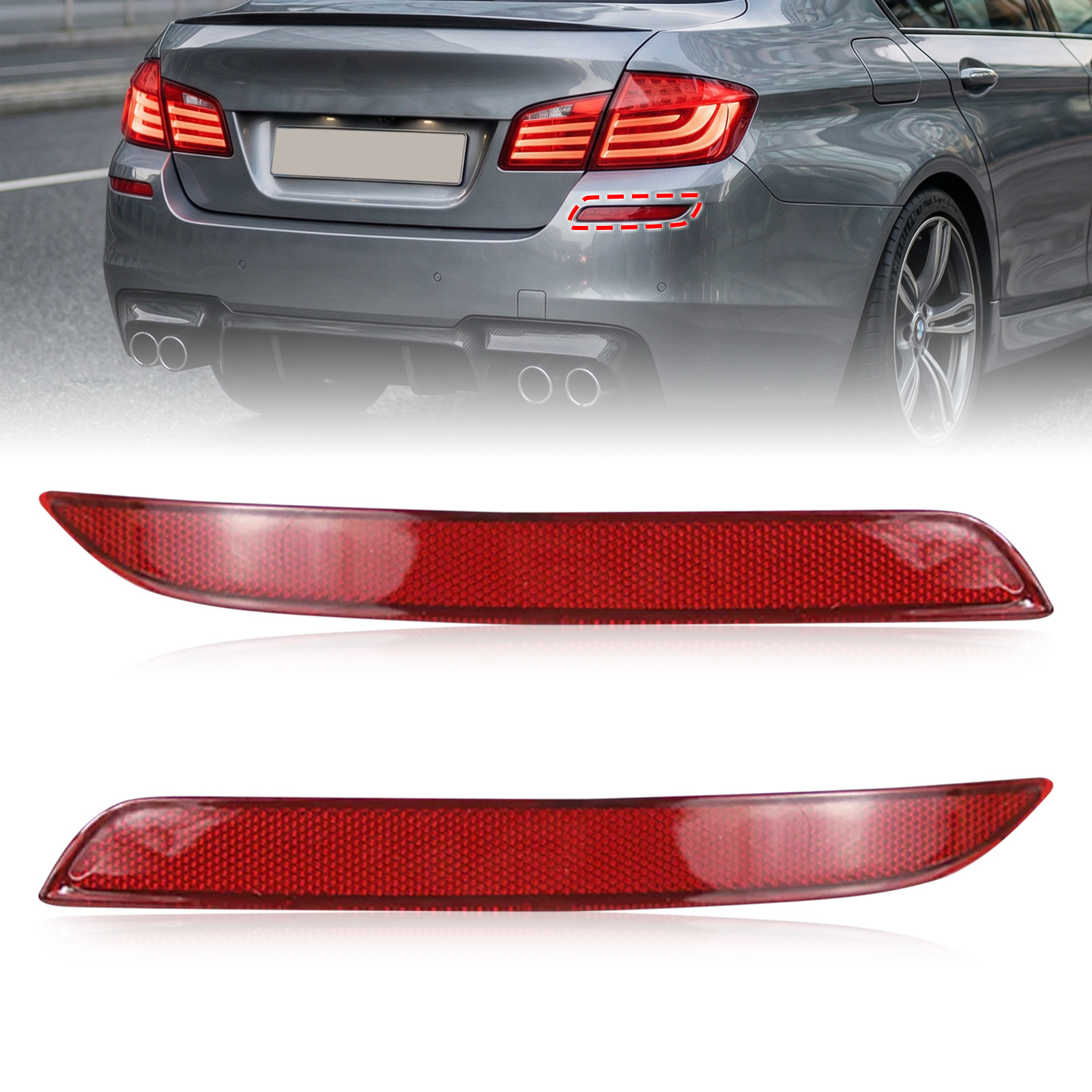 BMW F10 F11 F18 M-Tech 또는 M-Sp - Top Tech Accessories 리뷰 및 가격