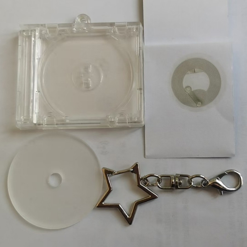 미니 기능성 CD 키체인 ​   NFC 지원 디스크 케 - Tech Keychain Accessories 리뷰 및 가격