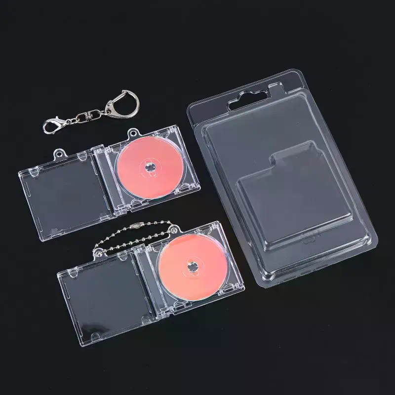 CD 디스크 케이스 키체인 - DIY 백팩 펜던트용 앨 - Tech Keychain Accessories 리뷰 및 가격
