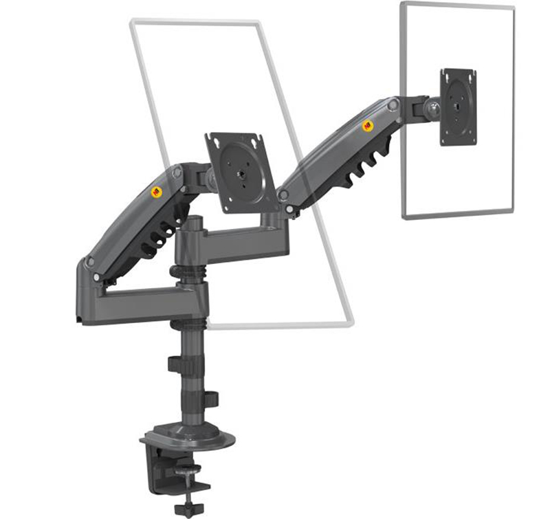 NB 뉴 H180 풀 모션 17'-27' 듀얼 모니터  - Monitor Arm Single 리뷰 및 가격