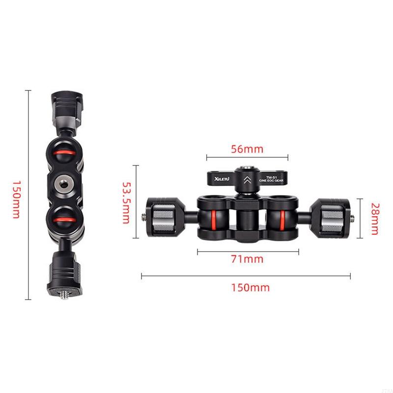 더블 볼 헤드가 있는 J78A 카메라 마운트 브래킷,  - Monitor Arm Single 리뷰 및 가격